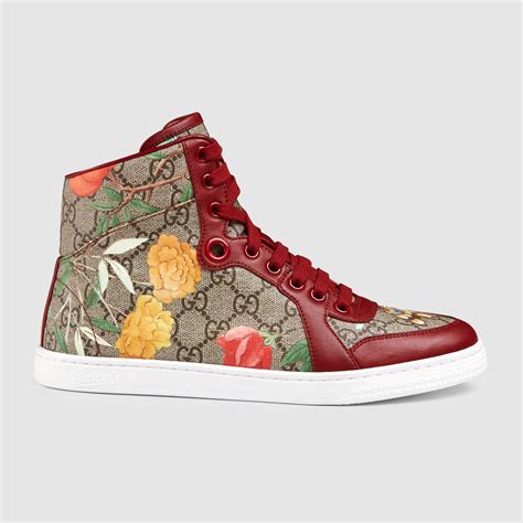 baskets gucci femme|gucci high top women's sneakers.